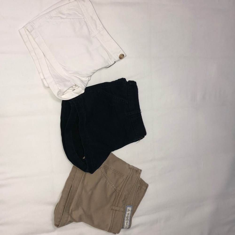 Set of 3 Abercrombie shorts